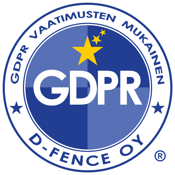 GDPR-vaatimusten mukainen -sertifikaatti